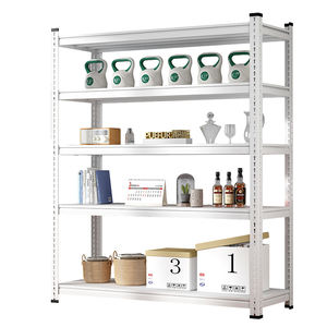 Étagère de supermarché en acier laminé à froid, 100kg, résistante à la rouille, idéale pour le stockage en entrepôt, le garage souterrain - Product Image 6