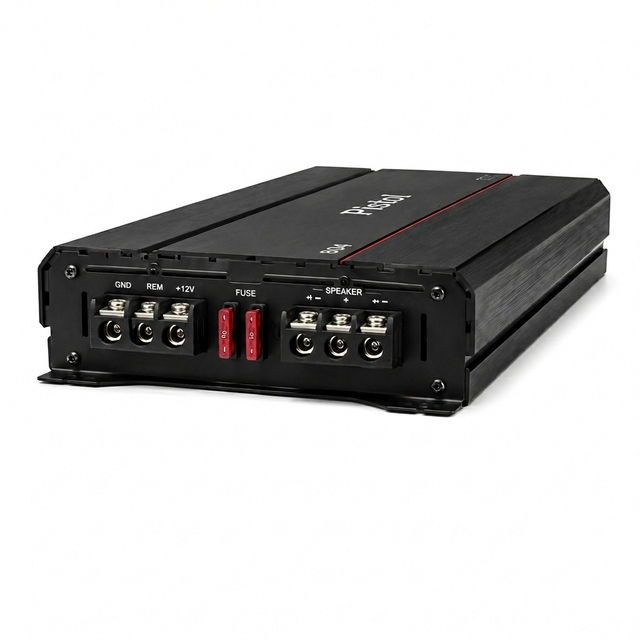 PISTOL KAC-PS804EX Universal 4 Channel Class AB Car Audio Amplifier 1000W High Performance Full Range 80W X 4 RMS 4 Ohm 92dB