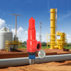 Vòi phun đầy đủ đồng thau cứu trợ van an toàn loại thông thường cho loại Van cổng nồi hơi - Product Image 6