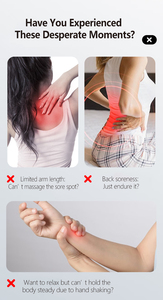 <span class=keywords><strong>Pistolet</strong></span> de <span class=keywords><strong>massage</strong></span> électrique OEM ODM à double tête réversible et double usage, puissant, avec 4 têtes - Product Image 5