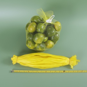 Vegetable Mesh Net Bags Garlic Fruit Potato Plastic Extruded Mesh Packaging Net Bag Fruit Pe Tubular Net Bag