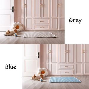 Alfombrilla refrescante para mascotas de seda helada impermeable suave transpirable de verano al por mayor lavable portátil para dormir y entrenar perros y gatos - Product Image 6