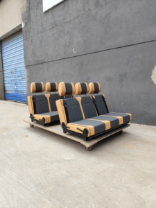 Banc pliable multifonctionnel confortable en cuir à double usage pour <span class=keywords><strong>camping</strong></span>-cars et caravanes remorquables - Product Image 4