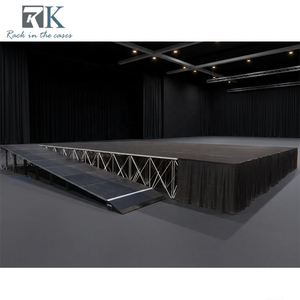 Scène pliante en aluminium pour spectacles en extérieur et en intérieur, roadshows - Product Image 2