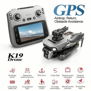 CAMORO K6 MAX Beginner 3-Camera 4K Aerial Photography Obstacle Avoidance Four Axis Aircraft Folding Vertical <b>Remote</b>-Controlled - Product Image 3