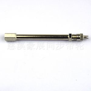 Varilla de extensión de cobre para inflador de neumáticos, válvula sin cámara de boca americana, para motocicleta y bicicleta eléctrica - Product Image 2