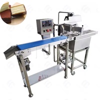 Machine de tempérage et de recouvrement de chocolat de petite taille (8 kg et 15 kg) avec convoyeur, prix usine