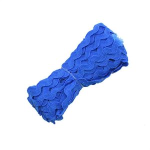 Pita Renda Poliester Ramah Lingkungan Warna Solid Bentuk S Ric Rac Webbing untuk Sepatu, Topi, Pakaian, Tas, Tekstil, Pinggiran Zig Zag - Product Image 6