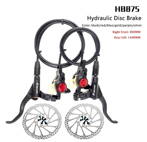Juego de Frenos de Disco Hidráulicos para Bicicleta de Montaña 750/1450mm Delantero Izquierdo/Trasero Derecho con Componentes de Abrazadera en C CN/<span class=keywords><strong>BEI</strong></span> - Product Image 1