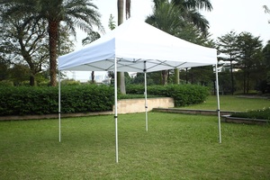 Tente publicitaire pliable imperméable en aluminium à cadre/poteau hexagonal 3x3m pour événements en plein air, fêtes et salons professionnels - Product Image 4