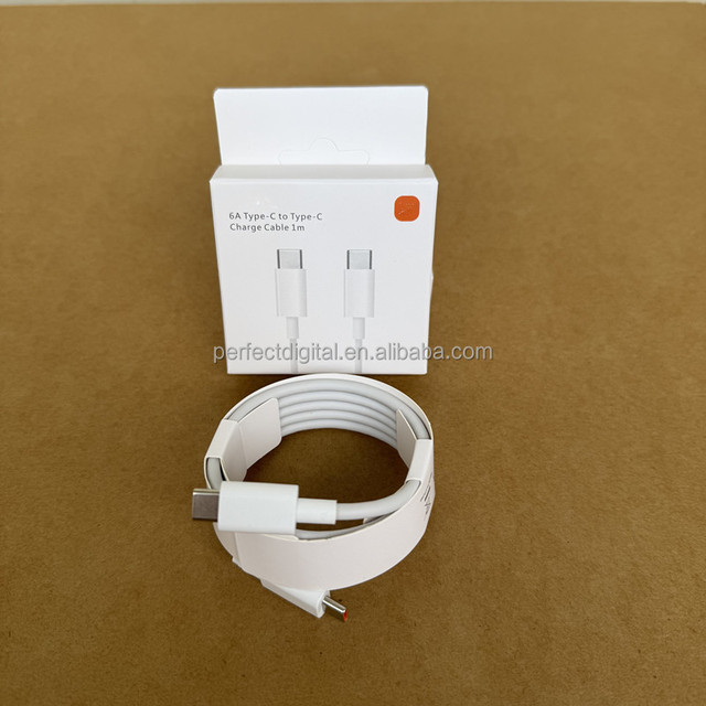 Super Fast Charging Type C Kable 6A USB C Charger Data Cable USB C for Xiaomi Huawei Samsung Mobile Phone c Type Cable