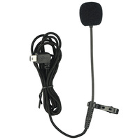 HONGDAK Nouveau microphone externe pour accessoires SJCAM, compatible avec les caméras sportives 4K mini SJCAM SJ6/SJ8/SJ10