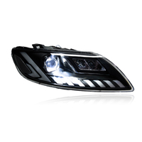 Ensemble de phares LED KGKB avec projecteur, double faisceau, clignotant séquentiel, démarrage dynamique, Plug & Play pour Audi Q7 4L 4LB 2006-2015