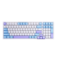 Yeni ATK A98 Ultra Üç Modlu Kablosuz/Bt/Kablolu Mekanik RGB USB-C Ergonomik Oyun Klavyesi (Masaüstü Kullanımı İçin)