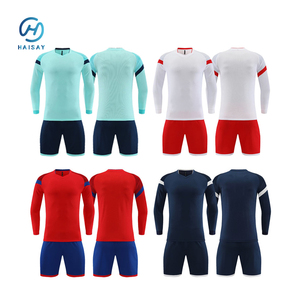 Sublimación personalizada gran oferta fútbol <span class=keywords><strong>portero</strong></span> Jersey barato hombres manga larga fútbol uniforme Club entrenamiento fútbol desgaste - Product Image 5