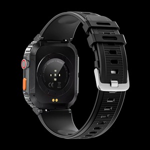Drioshipping - Tracker d'activité pour hommes avec écran IPS 2,02 pouces, étanche IP68, appels Bluetooth, assistant vocal, moniteur de fréquence cardiaque, compatible iOS - Product Image 6
