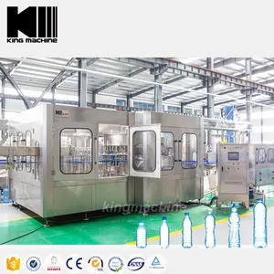 Hot Sale Automatic Production Drinking Pure Water Bottle Filling Machine Nigeria