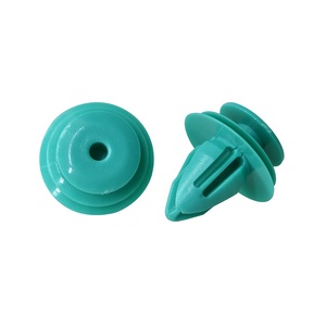 D19 100 יח'\שקית דלת פלסטיק דלת עגול מוט מנעול קליפ מחברים reentainers מכונית 90467-10188 - Product Image 3