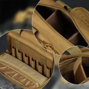 Sac de tir tactique pour stand de tir, sac de sport avec 6 emplacements pour chargeurs, poches supplémentaires, <span class=keywords><strong>bandoulière</strong></span> pour munitions et accessoires essentiels - Product Image 5