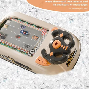 Jouet simulateur de conduite pour enfants EPT, jeu d'aventure de course, volant avec musique et lumières, alimenté par USB, cadeau pour garçons et tout-petits - Product Image 5