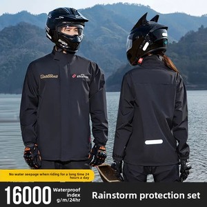 <span class=keywords><strong>Chubasquero</strong></span> <span class=keywords><strong>profesional</strong></span> para motocicleta y <span class=keywords><strong>ciclismo</strong></span> para hombres, impermeable, tipo dividido, talla XL para jinetes para llevar - Product Image 2