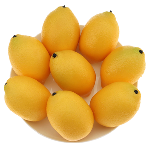 Gresorth - Decoración de Limón Amarillo Artificial Realista Impresa a Medida, Fruta Artificial de Espuma Ligera - Product Image 4