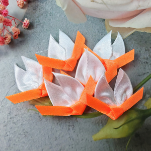 โบว์ริบบิ้นผ้าซาตินทำจากไนลอน100% พร้อมเข็มกลัดนิรภัยสำหรับเครื่องประดับชุดชั้นในของขวัญสำหรับตกแต่งชุดชั้นใน - Product Image 3