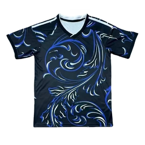 طقم قميص وشورت منتخب الأرجنتين لكرة القدم سريع الجفاف مضاد للبكتيريا 100% بوليستر للرجال البالغين - Product Image 1