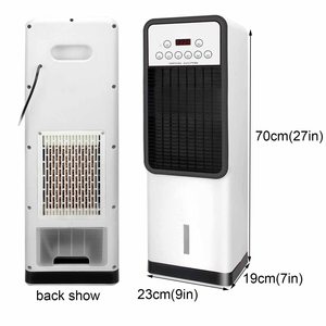 Climatiseur portable 1800W professionnel, ventilateur de chauffage et de refroidissement avec tête oscillante, 3 vitesses, pour bureau et maison - Product Image 3