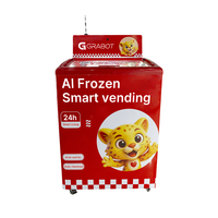 Distributeur automatique de produits surgelés commercial extérieur personnalisé ODM OEM, 24 heures sur 24, pour fruits surgelés et crèmes glacées