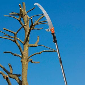 Lightweight 14 FT Manual DIY <b>Pole</b> Saw for Tree Trimming Pruning Stainless Steel Extension High Pruning Blade 6 TPI Forestry Yard - Product Image 6