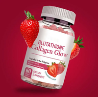 En Vente Fourniture d'Usine OEM Gummies Chauds au Glutathion et Collagène Éclaircissants, Anti-âge, Réducteurs de Rides, en Stock Gluta