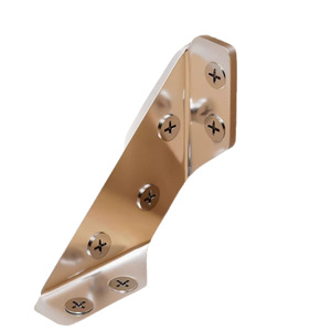 Support d'angle renforcé en acier inoxydable britannique, 90 degrés, pour armoire - Product Image 5