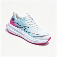 Chaussures de course professionnelles pour hommes, baskets légères et tendance, semelle souple, respirantes, chaussures de sport / OEM ODM personnalisées en gros