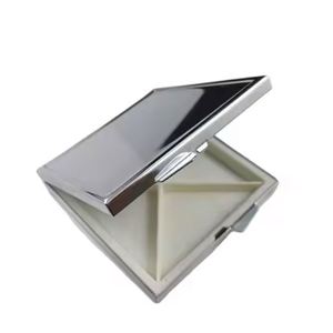 Hot Selling Shing Silver Stainless Steel Organizer Box Waterproof Metal Pill Storage Case - Product Image 4