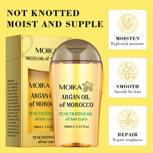 Aceite de Argán de Marruecos Moika 100ml Aceite Penetrante para Todo Tipo de Cabello - Product Image 5