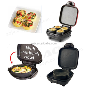 Máy làm bánh quế <span class=keywords><strong>mini</strong></span> AOJA 4 que, làm bánh ngọt giòn, bánh trứng, món tráng miệng thân thiện với trẻ em, dùng cho gia đình, tiệc tùng, khách sạn - Product Image 5