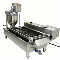 Macchina Completamente Automatica per la Produzione di Lokma e Piccole Palline di Ciambella, Friggitrice e Modellatrice per Uso Commerciale