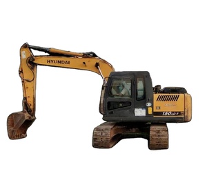 Vente en gros d'excavatrices miniatures Hyundai 150 de 15 tonnes importées de Corée |   Excavatrice hydraulique d'occasion à vendre - Product Image 1