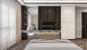 Set di mobili personalizzati classici in legno per la fabbrica professionale mobili personalizzati per la <span class=keywords><strong>camera</strong></span> da letto mobili per la casa mobili <span class=keywords><strong>TV</strong></span> stand - Product Image 3