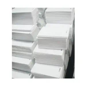 Vendita calda carta in PVC bianco e bianco CR80 per stampante per carte di plastica