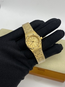 Montre sport mécanique pour femme, cadran à aiguilles, boîtier en acier inoxydable, couleur or, très vendue sur Internet - Product Image 1