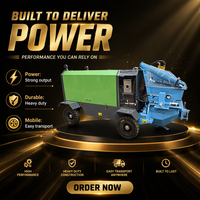 Machine à projeter du béton humide à moteur haute performance, distance de transport de 100 m, granulométrie maximale des agrégats de 15 mm, puissance de 22 kW, 380 V, marque FX
