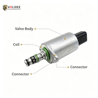 Vanne solénoïde de pompe hydraulique proportionnelle TM1005110 24V compatible avec les excavatrices SDLG Foton Lovol FR85 SDLG965