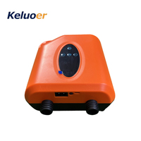Kayak électrique à pédale pompe à air 120W gonfleur planche de surf debout pompe à pagaie