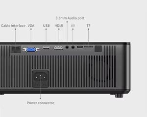 Para altavoces <span class=keywords><strong>JBL</strong></span> 10W Home Office WiFi 6 y para proyector Bluetooth con <span class=keywords><strong>750</strong></span> ANSI Ultra Bright 1080P Autofocus Beamer - Product Image 3