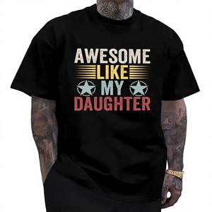 Camiseta Unisex Divertida de Doble Costura, Prenda de Moda, Ropa Esencial para Papá, Regalo para Hombre, Camiseta Hecha para Modelos - Product Image 1