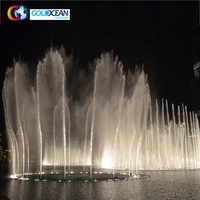 Système de contrôle musical de fontaine DMX, fontaine musicale dansante pour lac, rivière, piscine, parc, centre commercial, hôtel