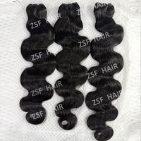 Noir naturel # Lot de mèches de cheveux humains bouclés crépus 1B, 100% vierges bruts, tissage à double trame, boucles profondes, fournisseur de mèches de cheveux indiens bruts