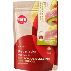 Friandises pour chiens, friandises dentaires aromatisées au canard, en forme de <span class=keywords><strong>poire</strong></span> des neiges, pour les races grandes/moyennes/petites, emballées individuellement, récompense idéale - Product Image 5